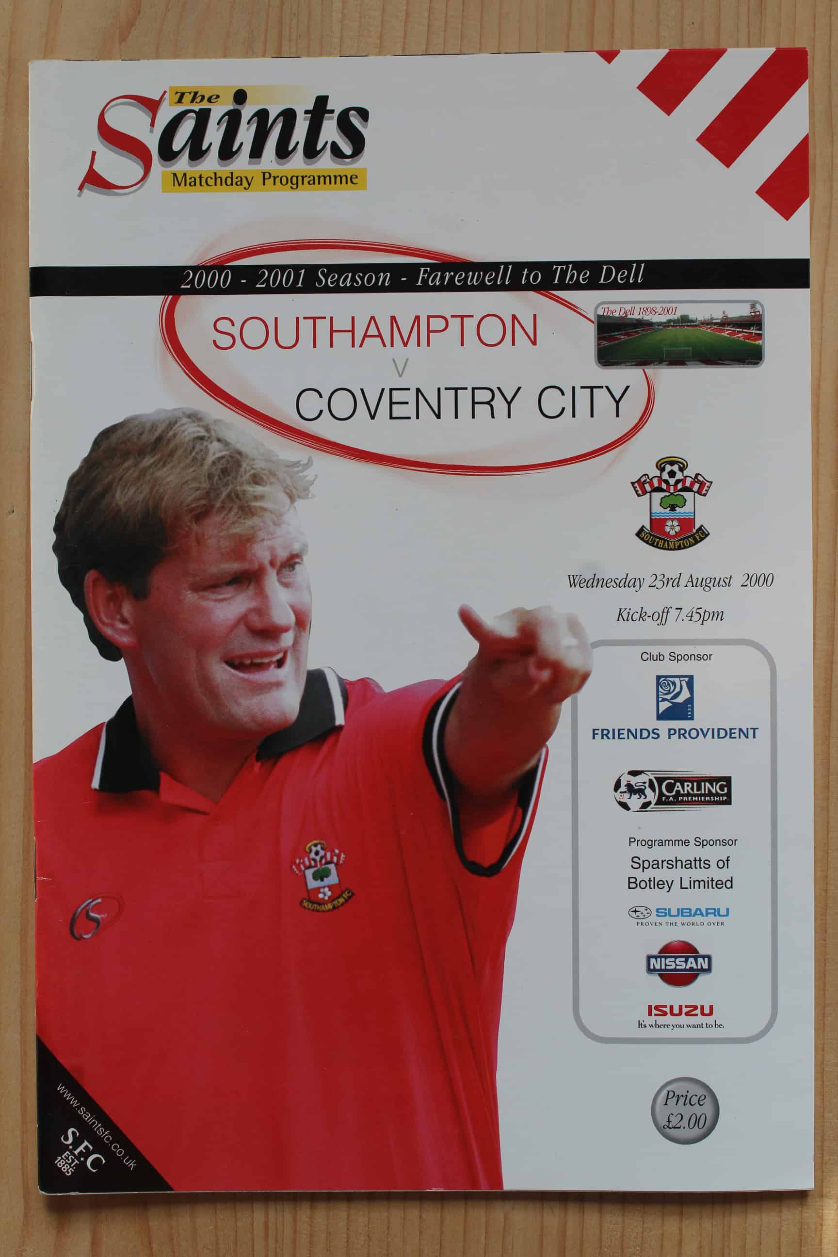 Southampton FC v Coventry City FC